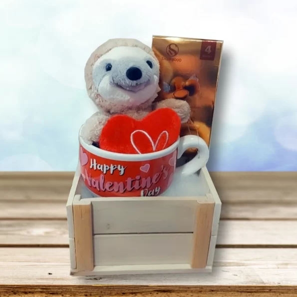 Valentine’s Cute Gift Basket